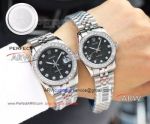 Perfect Replica 2019 Rolex Datejust Stainless Steel Rolex Jubilee Bracelet Diamonds Watches 